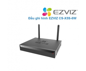 Đầu ghi Wifi EZVIZ X5S 8W 8 kênh IP 5MP