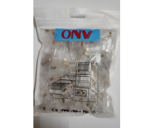 Đầu mạng RJ45 ONV CAT5E (100c/túi)