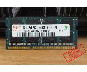 DDR3 LAPTOP 4G/1333 HYNIX/SAMSUNG/MICRON/KINGSTON... Tháo máy (No box) THAY THẾ CHO 4G/1333 KINGSTON New Công ty