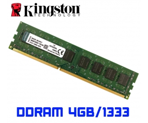 DDR3 PC 4G/1333 KINGSTON New Công ty (Box)