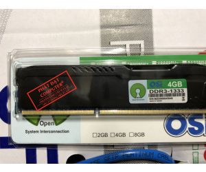DDR3 PC 4G/1333 OSI Tản nhiệt New Công ty (Box)