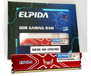 DDR3 PC 8G/1600 ELPIDA Tản nhiệt New Công ty (Box)