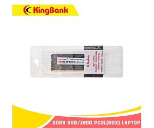 DDR3L LAPTOP 8G/1600 PC3L KINGBANK New Chính hãng (Box)