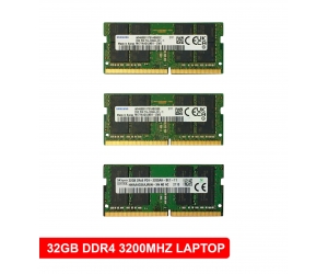 DDR4 LAPTOP 32G/3200 HYNIX/SAMSUNG/MICRON/KINGSTON... Tháo máy (No box)