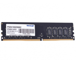 DDR4 PC 16G/2666 PATRIOT PSD416G26662 New Chính hãng (Box) 