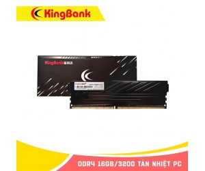 DDR4 PC 16G/3200 KINGBANK Tản nhiệt New Chính hãng (Box) 