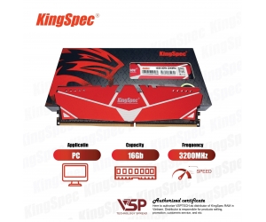 DDR4 PC 16G/3200 KINGSPEC New Chính hãng (Box)