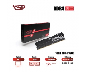 DDR4 PC 16G/3200 VSP Tản Nhiệt New Chính hãng