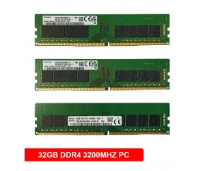 DDR4 PC 32G/3200 HYNIX/SAMSUNG/MICRON/KINGSTON... Tháo máy bộ (Box)