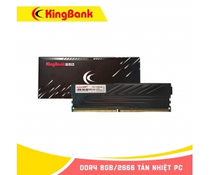 DDR4 PC 8G/2666 KINGBANK Tản nhiệt New Chính hãng (Box)