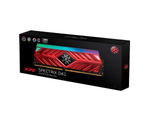 DDR4 PC 8G/3200 ADATA XPG SPECTRIX D41 Red RGB Tản nhiệt New Chính hãng (Box)
