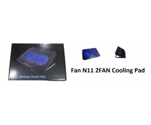 Đế tản nhiệt laptop Cooling Pad N11 - 2 FAN