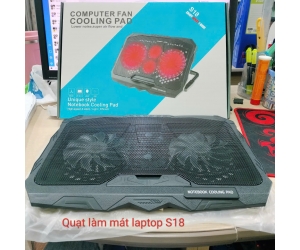 Đế tản nhiệt Laptop S18 2FAN