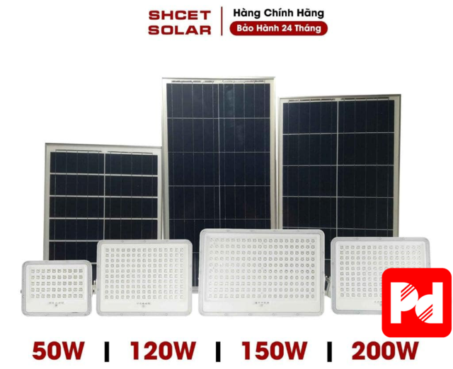 Đèn LED năng lượng mặt trời SHCET CET-106B-150W