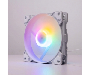 Fan case 12cm LEOPARD K8 LED White FV