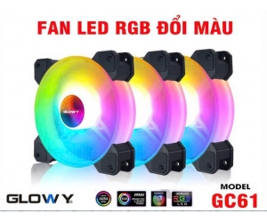 Fan Case GLOWY GC61 12cm LED RGB