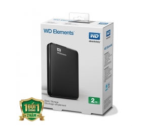 HDD Box WD ELEMENTS 2TB 2.5” USB 3.0