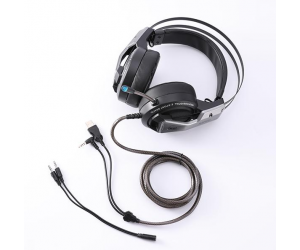 Headphone GAMEN GH1500 black LED Box (1 Jack cắm 3.5mm) 