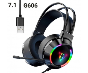 Headphone Gaming EAGLE G606 Led (Jack cắm USB 7.1)