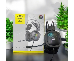  Headphone Gaming TZ2206 Led RGB (Jack cắm USB 7.1,Xoay 360 độ,phần đệm giữa)