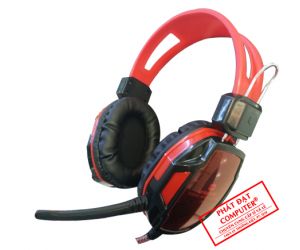 Headphone Quilian A6 Siêu trâu No Box (2 jack 3.5mm TRS Audio-Mic)