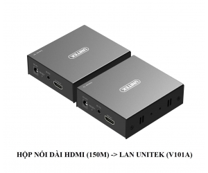 HỘP NỐI DÀI HDMI 150M LAN UNITEK V101A