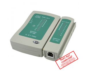 Hộp test cáp mạng RJ45 + RJ11  (Không Kèm pin)