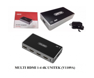 Hub 1HDMI ra 4HDMI Unitek 4K (V1109A)