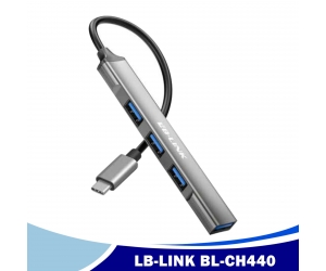 Hub Type-C LBLINK BL-CH440 Chính hãng (1Port 3.0, 3Port 2.0) FV