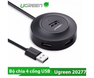 Hub USB 2.0 4 port Ugreen Chính hãng (20277)