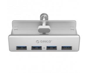 Hub USB 3.0 4 port ORICO MH4PU-SV (Vỏ sắt - bắt cạnh bàn)