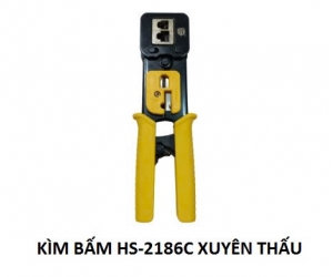 Kềm bấm đầu mạng HS-2186C Xuyên thấu FV