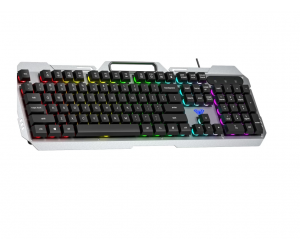 Keyboard AULA F2023 Giả Cơ CÓ LED chuyên GAME USB Chính hãng