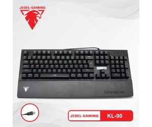 Keyboard JEDEL KL-90 Chính hãng (Phím cơ, Blue Switch, 8 chế độ Led)