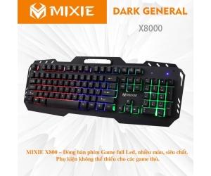 Keyboard MIXIE X800 USB Chính hãng VNG