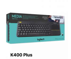 Keyboard + Touchpad Ko dây LOGITECH K400 Plus (2xAA)