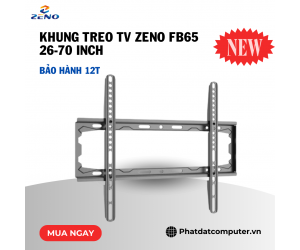 Khung treo TV ZENO FB65 26-70 inch (Treo tường)