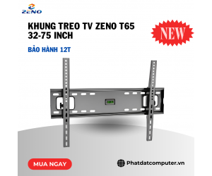 Khung treo TV ZENO T65 32-75 inch (Treo tường) BH12T - (ĐTVV)