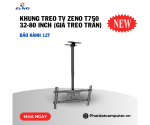 Khung treo TV ZENO T750 32-80 inch (Treo trần) 