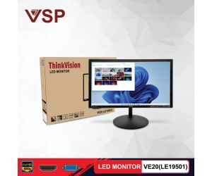 LCD 20'' VSP VE20(LE19501) Chính hãng (LED - VGA, HDMI 1600x900, 75Hz) + Tặng Webcam + Tặng Mouse ko dây VISION Q1