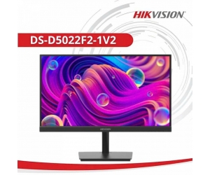 LCD 21.5' HIKVISION DS-D5022F2-1V2 Chính hãng (VA - VGA, HDMI, 1920x1080, 100Hz, Kèm cáp HDMI, Treo tường)