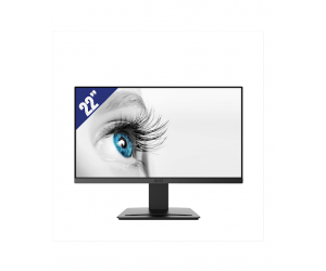 LCD 21.45' MSI PRO MP223 Chính hãng (VA - VGA, HDMI, 1920x1080, 100Hz, 3 cạnh viền mỏng, Kèm cáp HDMI, Treo tường)