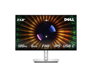 LCD 23.8' DELL Ultrasharp U2424H Chuyên đồ họa Chính hãng (IPS - VGA, HDMI, DP, USB Type-C, 1920x1080, 120Hz, 3 cạnh viền mỏng) 