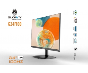 LCD 24' GLOWAY G24F100 100Hz Chính hãng (IPS - VGA, HDMI, 1920x1080, 100Hz, 3 cạnh viền mỏng, Kèm cáp HDMI, Treo tường, Chuyên đồ họa) 
