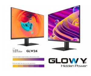LCD 24' GLOWAY GLW24 Viền mỏng Chính hãng (VA - VGA, HDMI, 1920x1080, 75Hz, 3 cạnh viền mỏng, Kèm cáp HDMI, Treo tường)