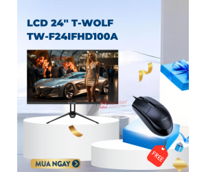 LCD 24'' T-WOLF TW-F24IFHD100A (24