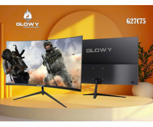 LCD 27' GLOWAY G27C75 Cong Chính hãng (VA - VGA, HDMI, 1920x1080, 75Hz, 3 cạnh viền mỏng, Kèm cáp HDMI, Treo tường)