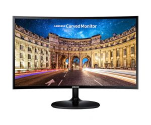 LCD 27” SAMSUNG LC27F390FHEXXV Black Chính hãng (VA - VGA, HDMI, 1920x1080, 60Hz, Cong)