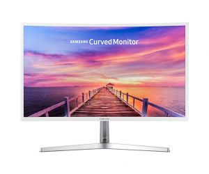 LCD 27” SAMSUNG LC27F397FHEXXV White Màn hình cong Chính hãng  (VA - VGA, HDMI, 1920x1080, 60Hz, Kèm cáp HDMI, Ko treo tường)