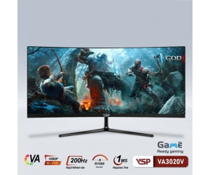 LCD 30” VSP VA3020V-B Cong Ultrawide Gaming Chính hãng (VA – HDMI2.0 x2 /DP1.2 x2, Audio out, 2560x1080, 200Hz, 3 cạnh viền mỏng) (Liên hệ NVKD để được giá tốt hơn)